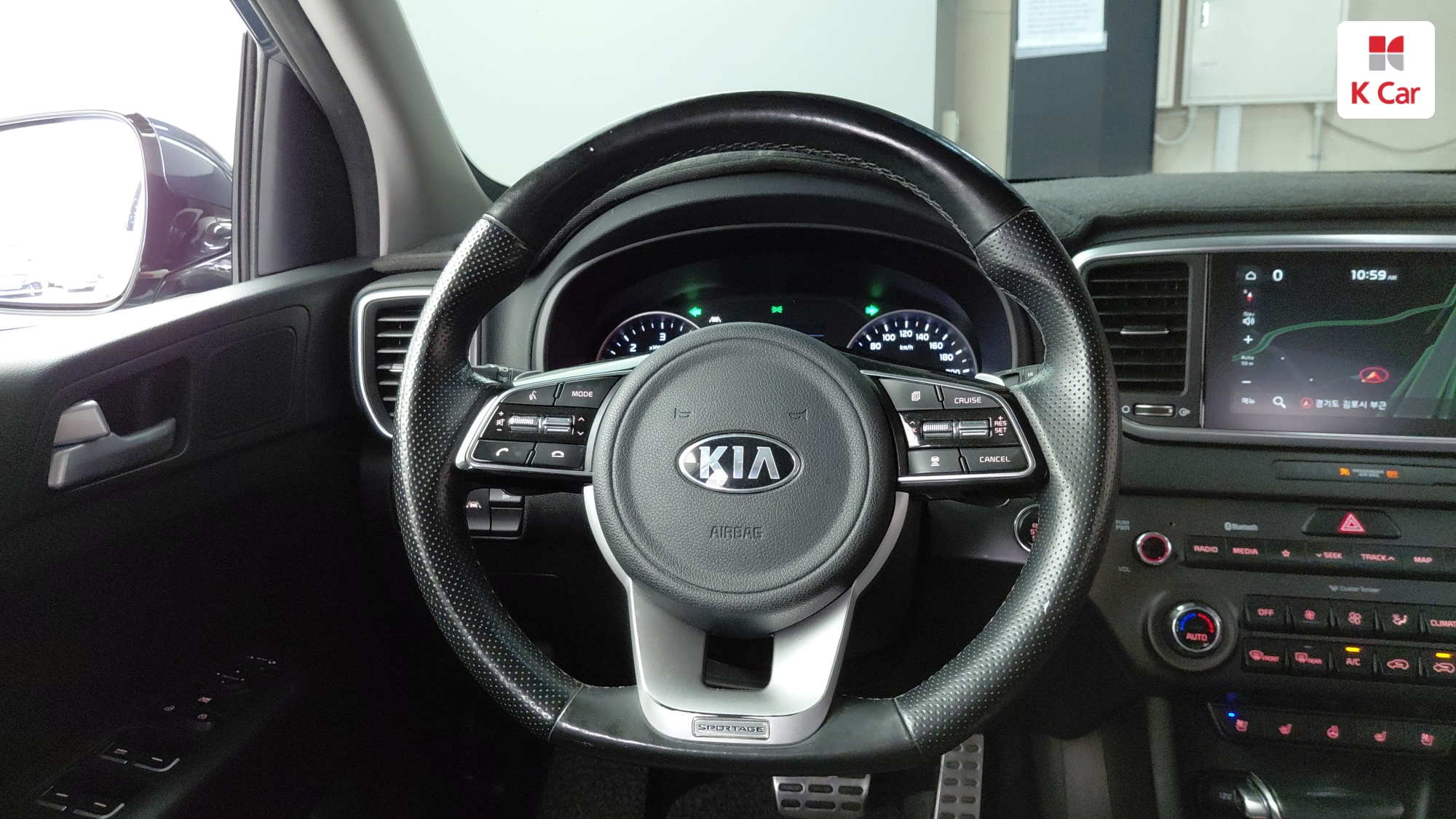 Kia Sportage дизель 2.0 2WD Prestige, миниатюра 3