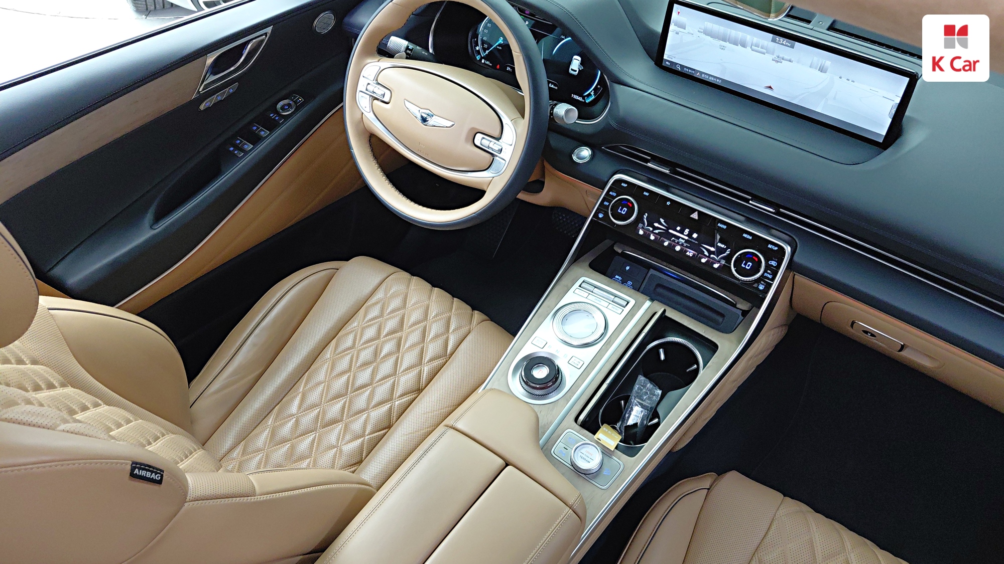 Genesis GV80 бензин 2.5 AWD (7 мест), миниатюра 2