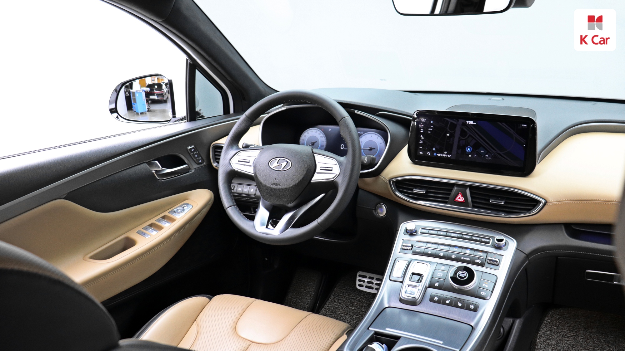 Hyundai Santa FE бензин 2.5 2WD Calligraphy, миниатюра 9