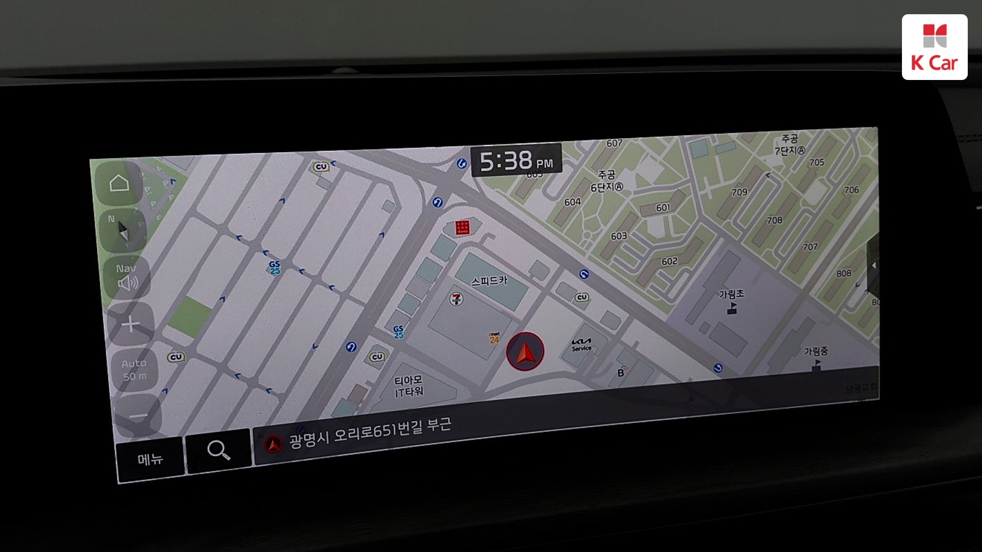Kia K8 бензин 2.5, миниатюра 7