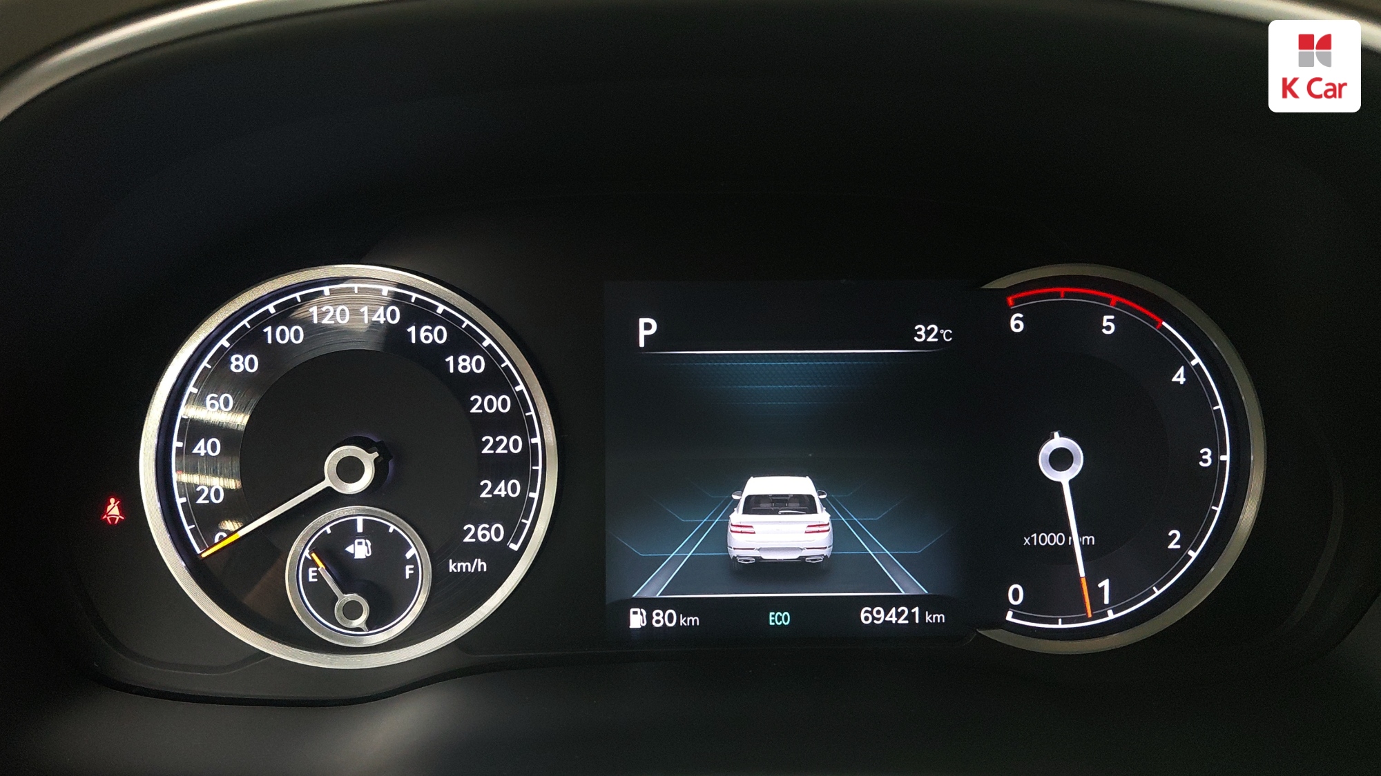 Genesis GV80 дизель 3.0 AWD (5 мест), миниатюра 2