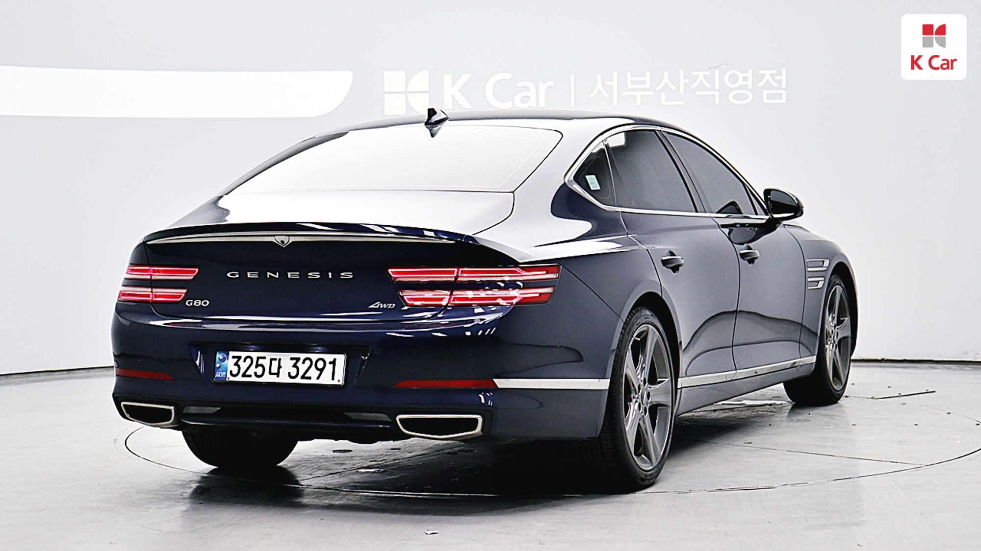 Genesis G80 бензин Turbo 2.5 AWD, миниатюра 3