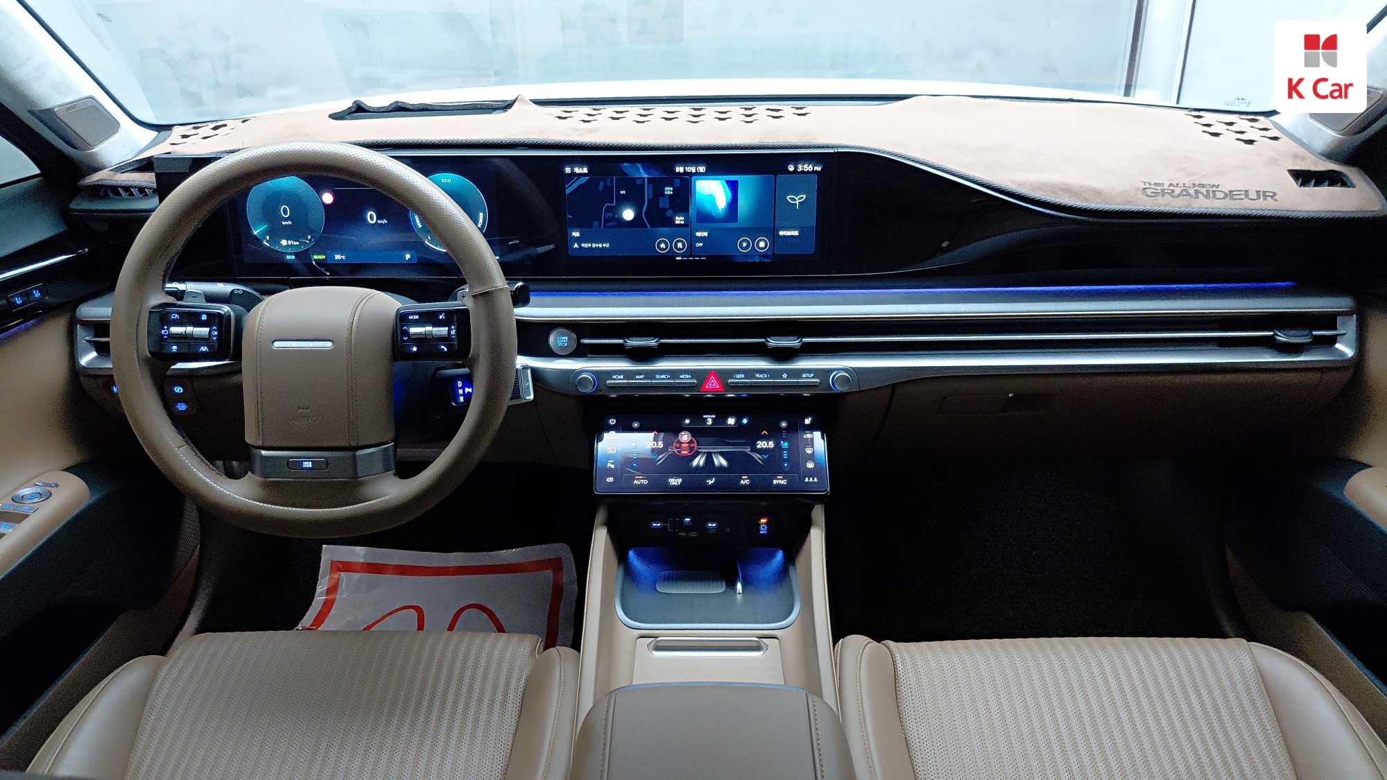 Hyundai Grandeur бензин Turbo 1.6 гибрид Calligraphy, миниатюра 16