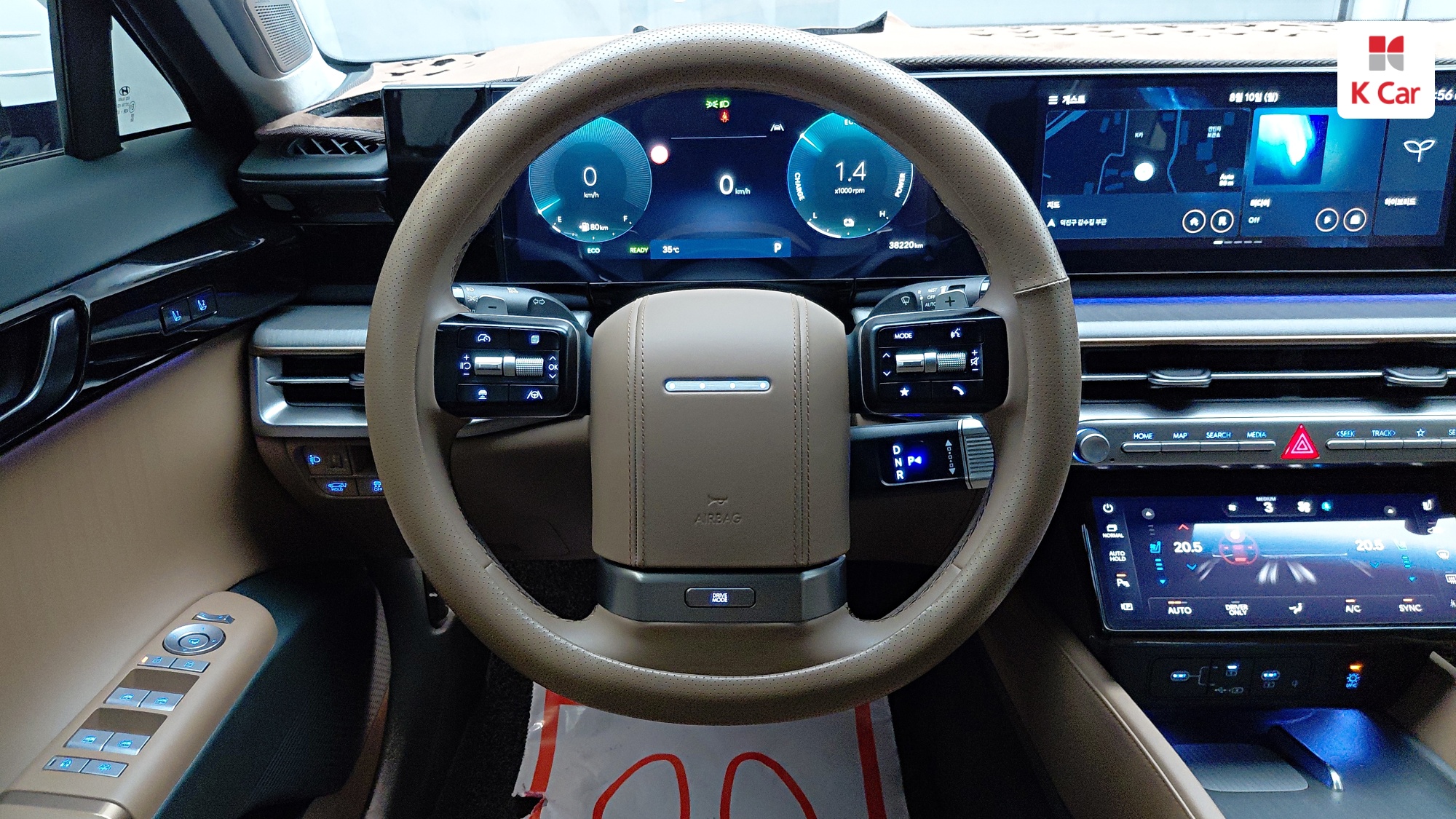 Hyundai Grandeur бензин Turbo 1.6 гибрид Calligraphy, миниатюра 17