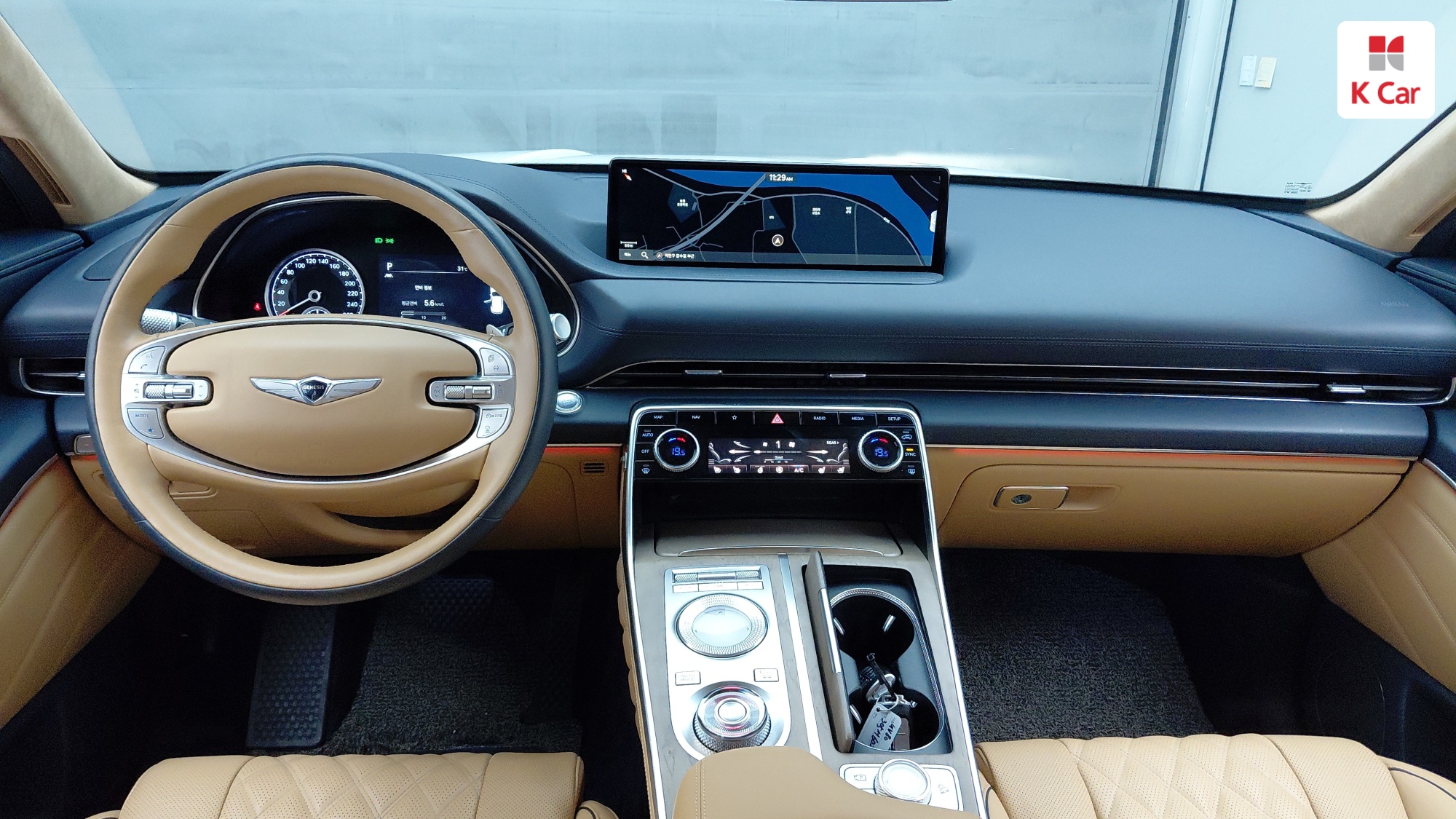 Genesis GV80 дизель 3.0 AWD (7 мест), миниатюра 3