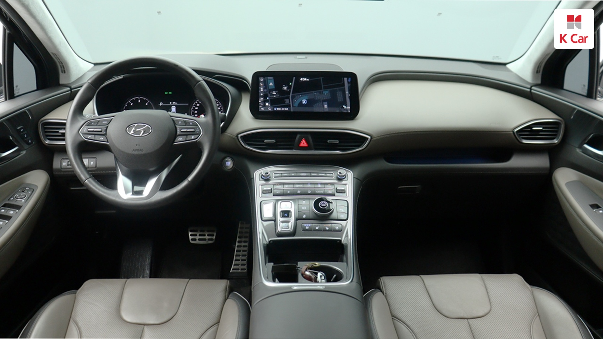 Hyundai Santa FE дизель 2.2 2WD Prestige, миниатюра 2