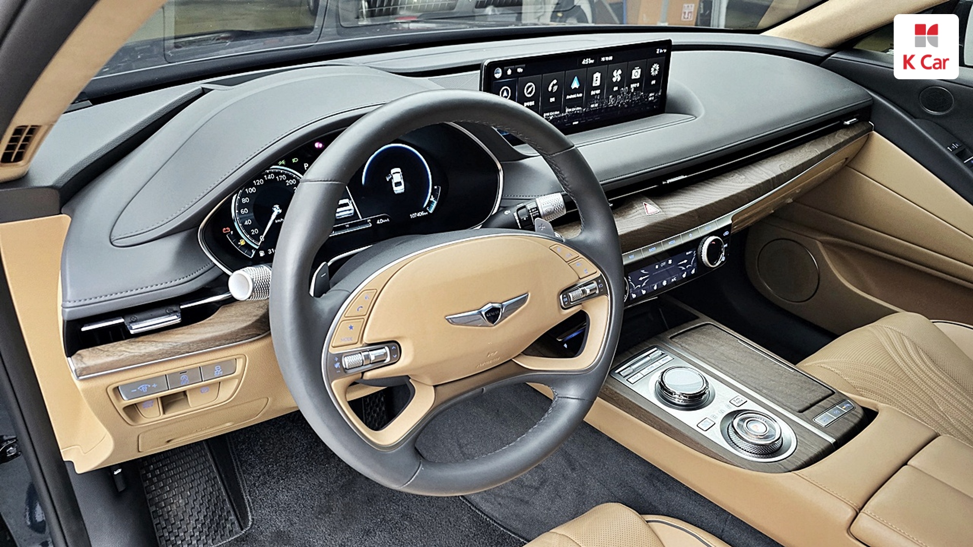Genesis G80 бензин Turbo 2.5 AWD, миниатюра 4