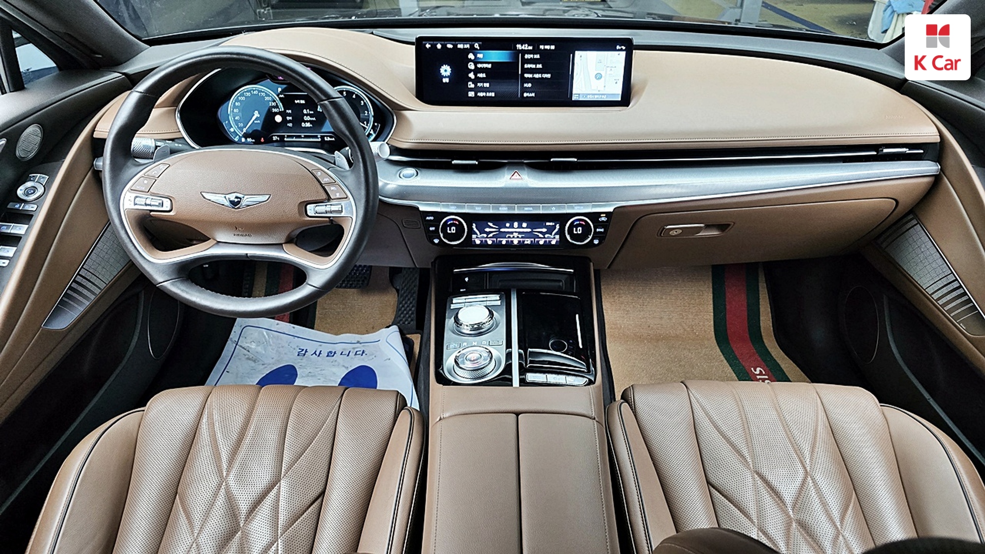 Genesis G80 бензин Turbo 2.5 2WD, миниатюра 3