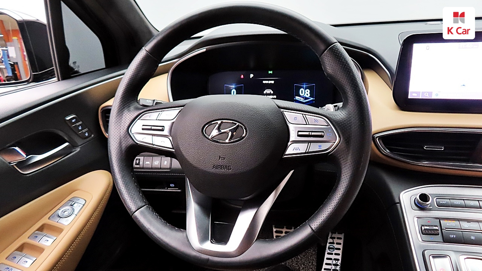 Hyundai Santa FE бензин 2.5 2WD Calligraphy, миниатюра 2