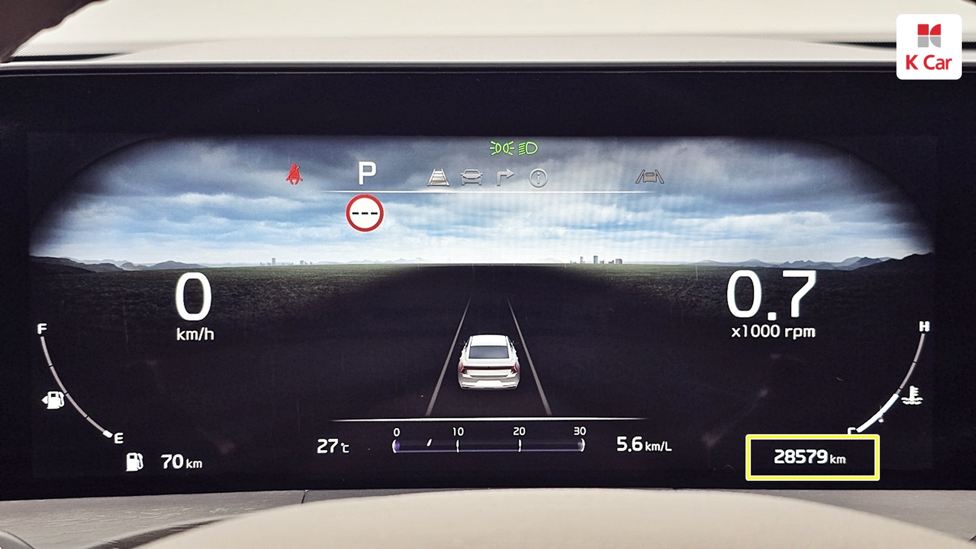Kia K8 бензин 2.5, миниатюра 4