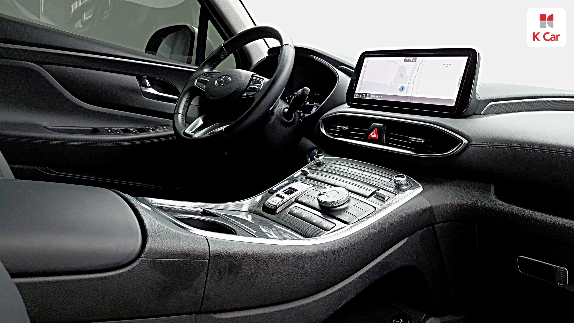 Hyundai Santa FE дизель 2.2 2WD Prestige, миниатюра 8