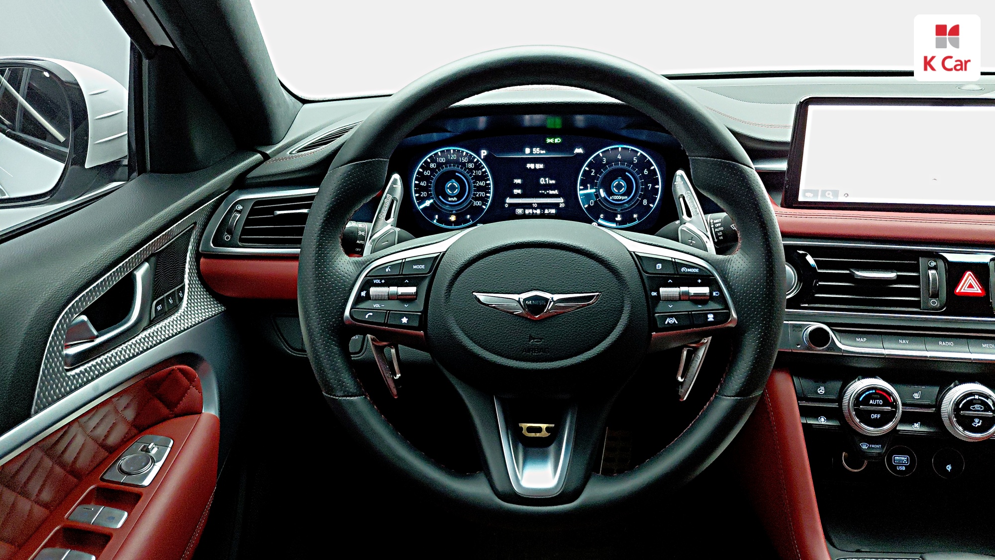 Genesis G70 бензин Turbo 2.0 AWD, миниатюра 3