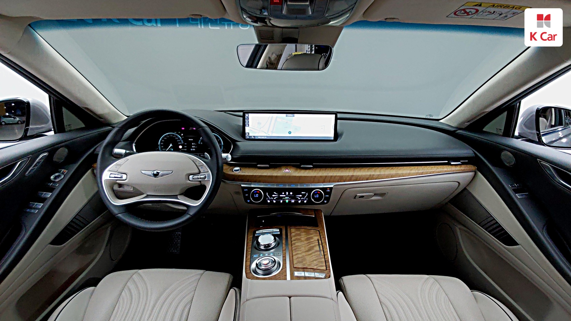 Genesis G80 бензин Turbo 3.5 AWD, миниатюра 2