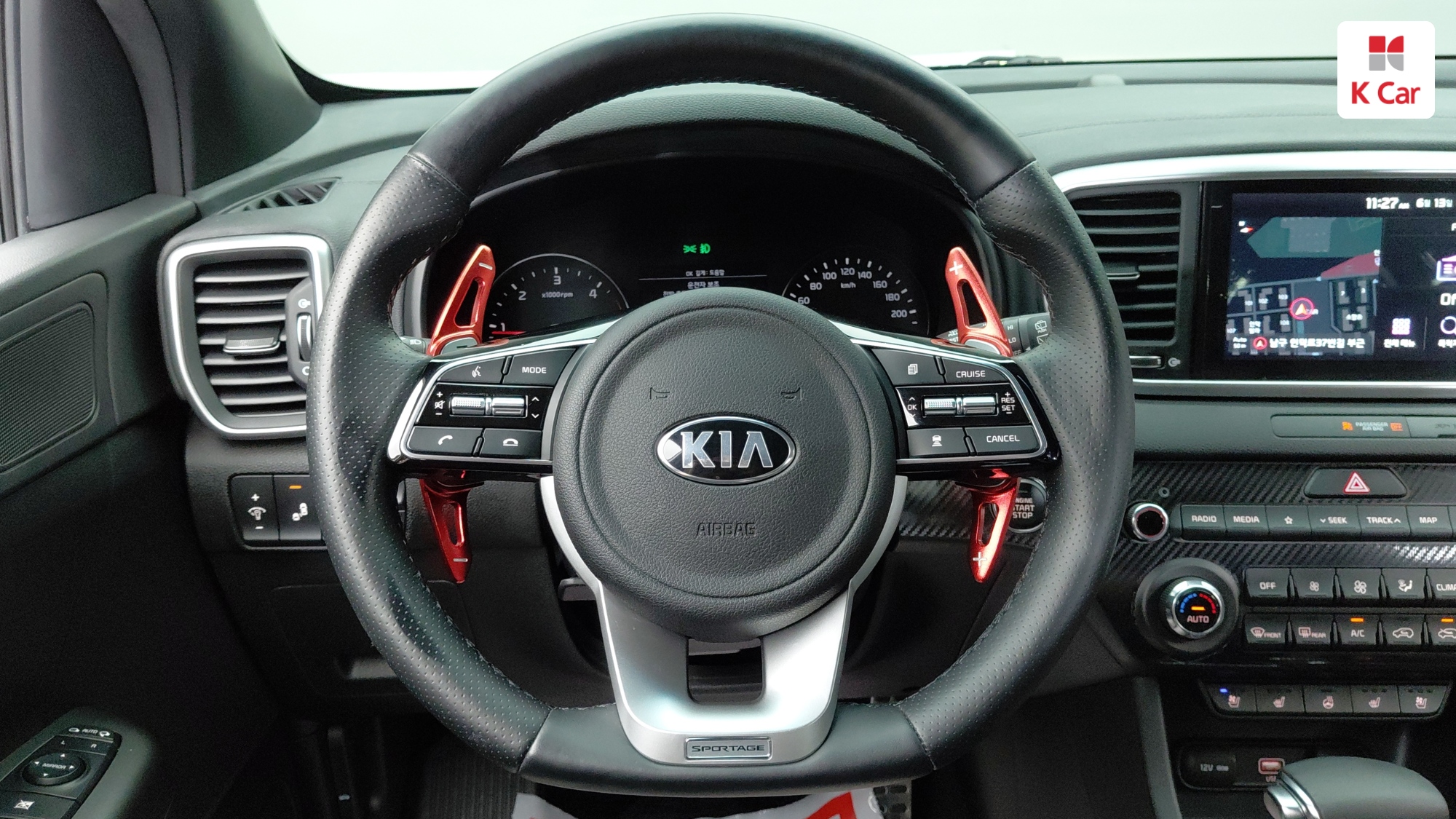 Kia Sportage дизель 2.0 2WD Prestige Gravity, миниатюра 17