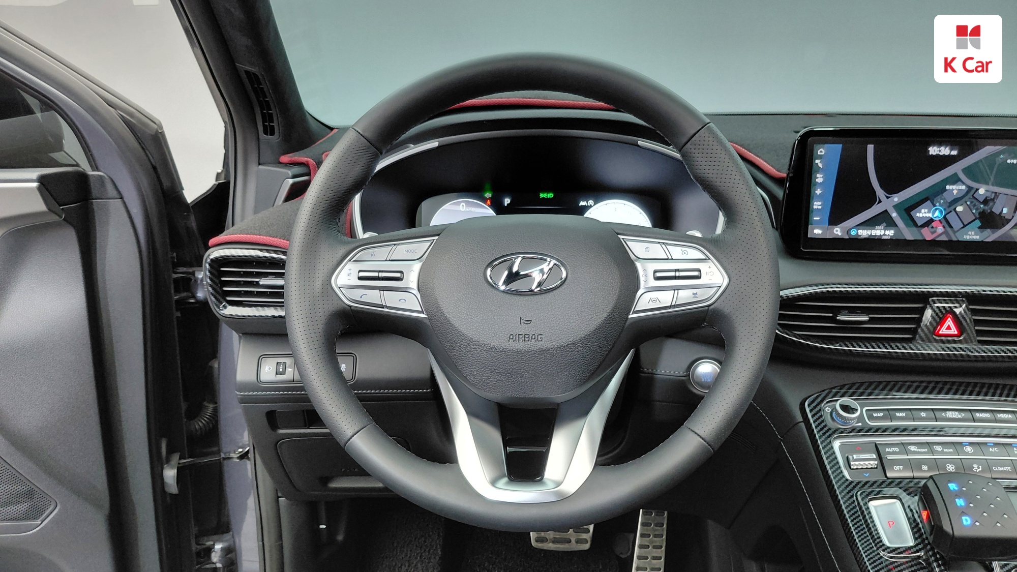 Hyundai Santa FE бензин 2.5 4WD Calligraphy, миниатюра 9