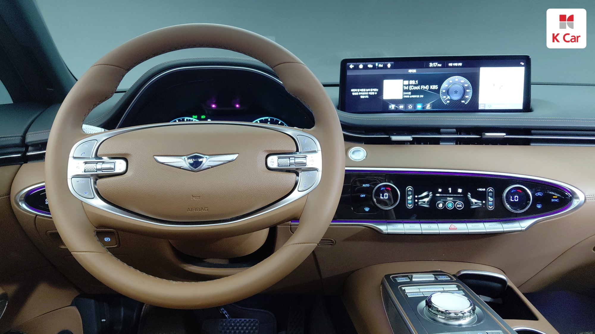 Genesis GV70 бензин Turbo 2.5 2WD, миниатюра 7