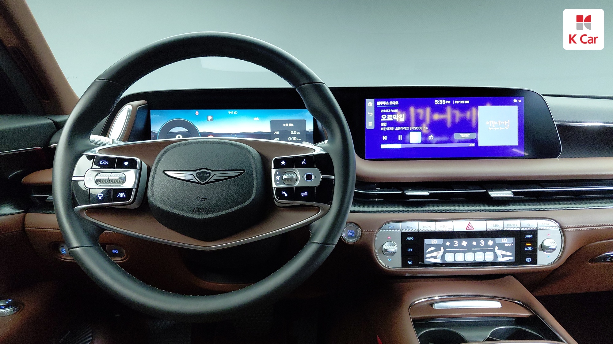 Genesis G90 бензин AWD 3.5 Turbo, миниатюра 7