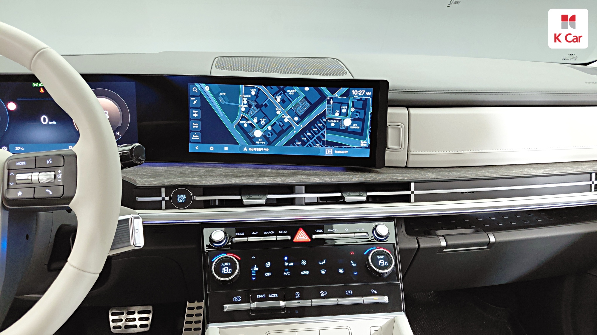 Hyundai Santa FE бензин 2.5 Turbo 2WD Prestige, миниатюра 8