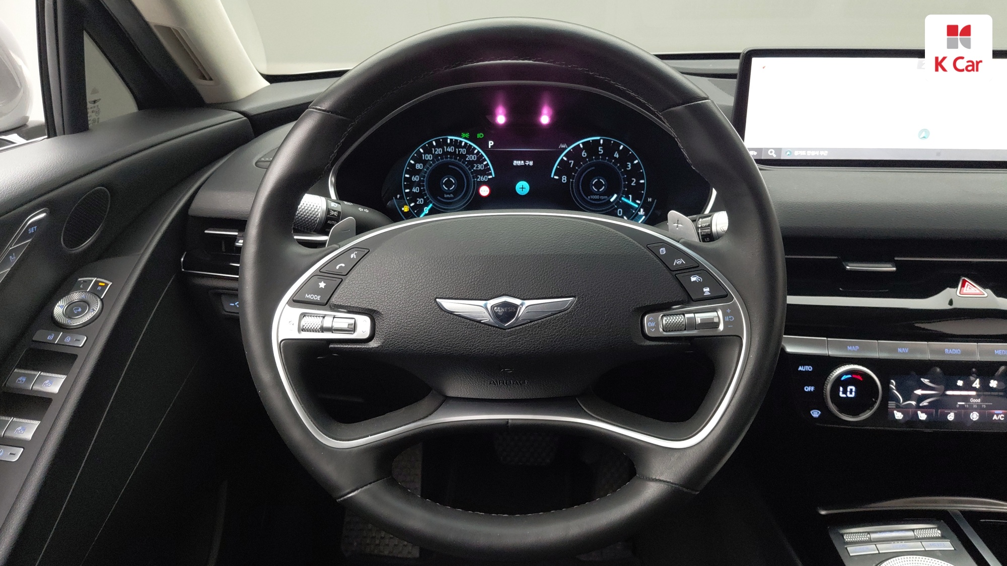 Genesis G80 бензин Turbo 2.5 AWD, миниатюра 3