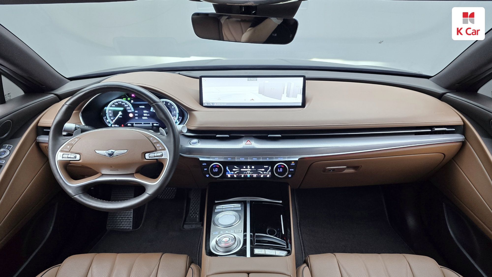 Genesis G80 бензин Turbo 2.5 AWD, миниатюра 3