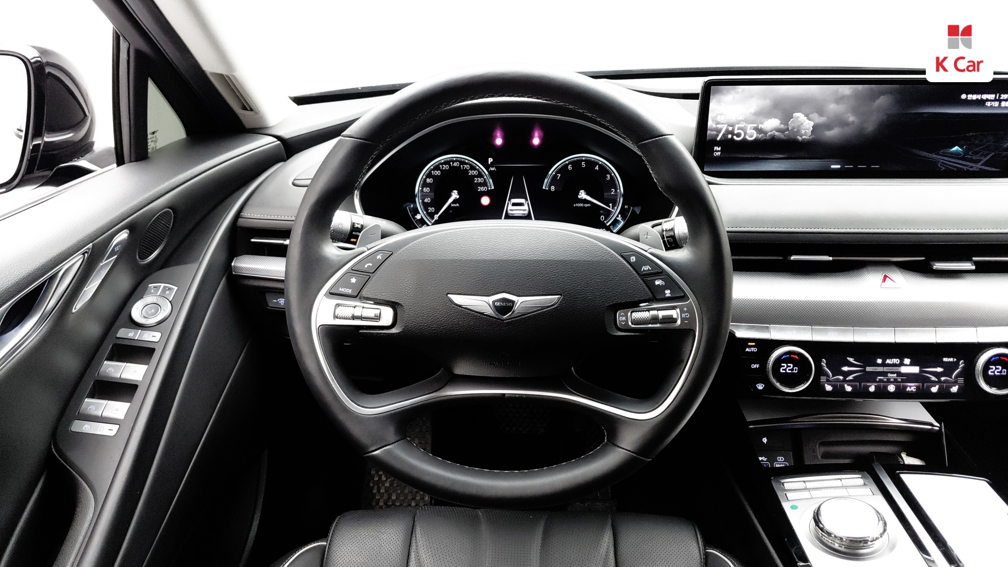 Genesis G80 бензин Turbo 2.5 AWD, миниатюра 3