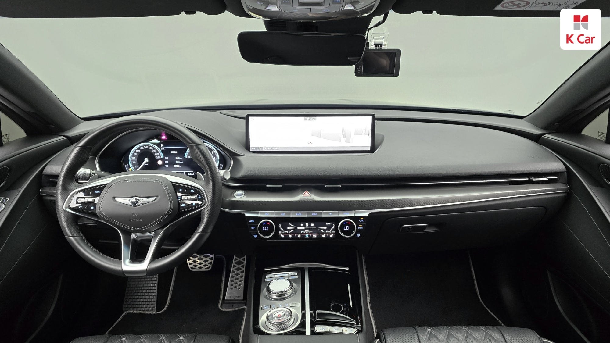 Genesis G80 бензин Turbo 2.5 AWD, миниатюра 3