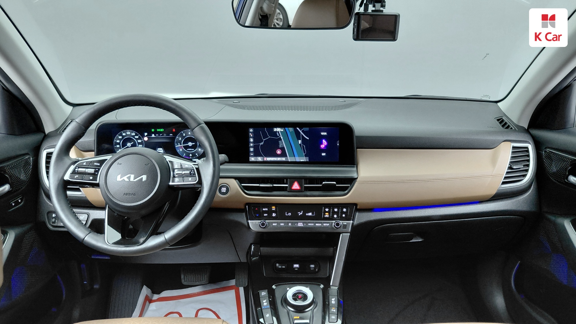 Kia Seltos бензин Turbo 1.6 2WD Signature, миниатюра 2
