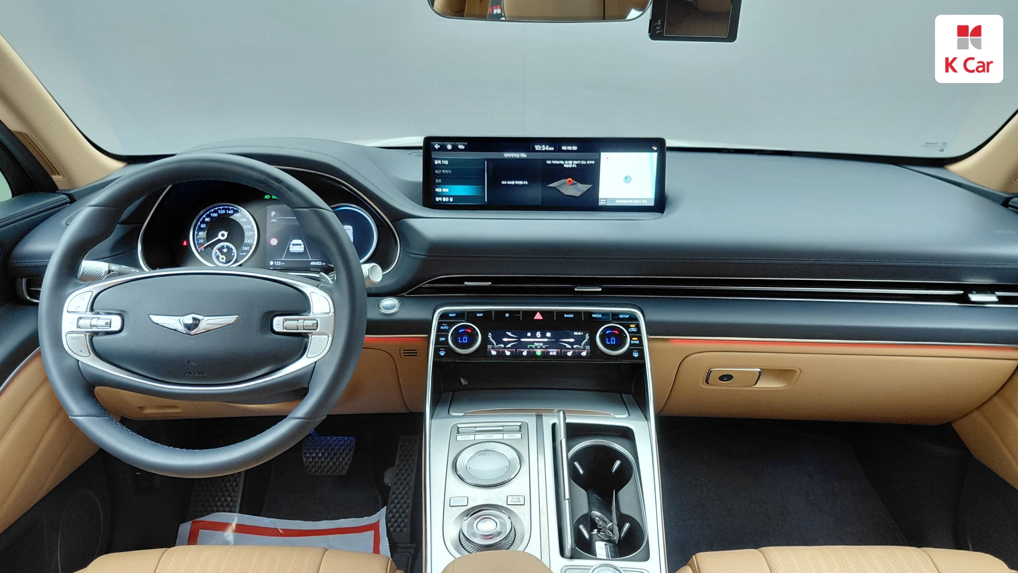 Genesis GV80 бензин 2.5 2WD (7 мест), миниатюра 2