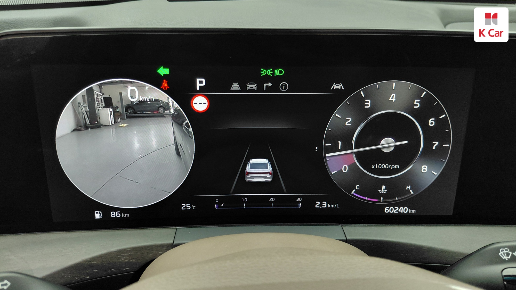 Kia K8 бензин 2.5, миниатюра 7