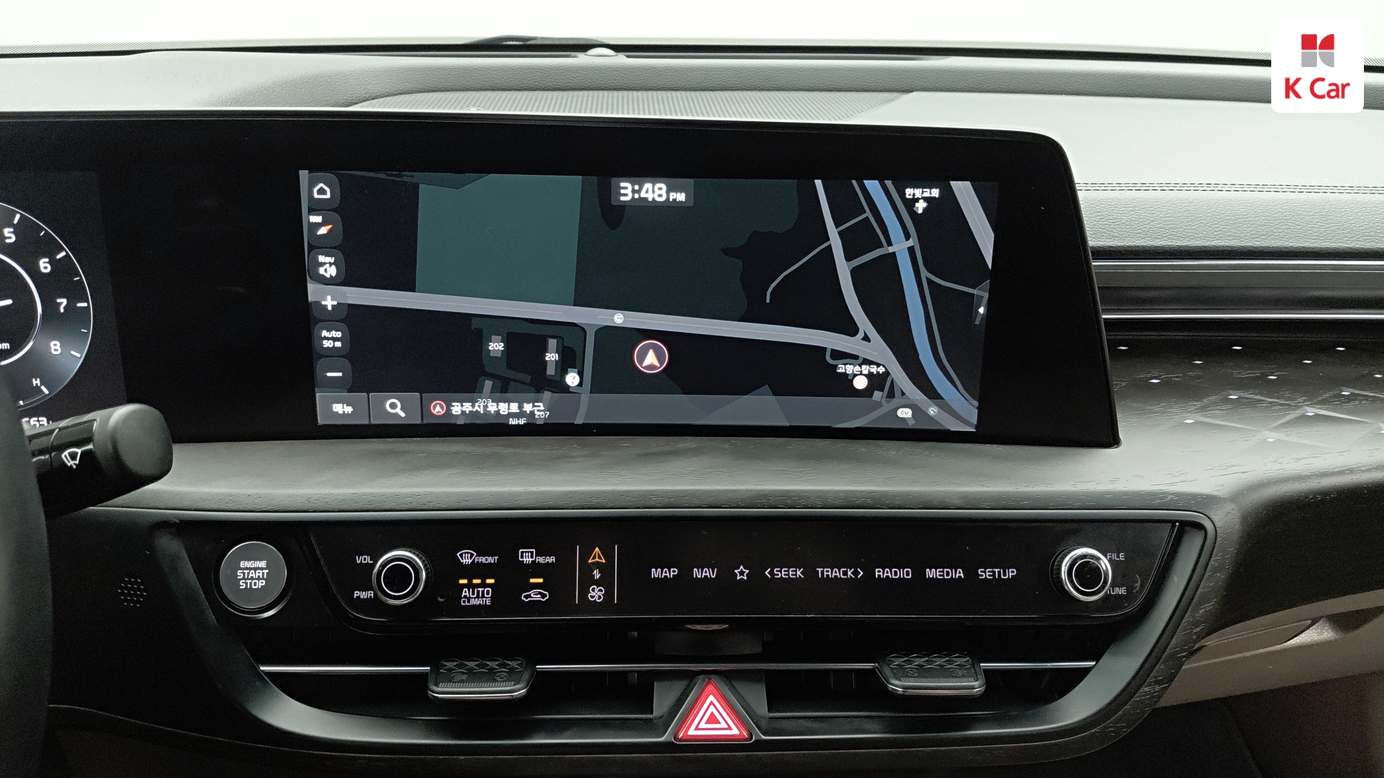 Kia K8 бензин 3.5 2WD, миниатюра 17