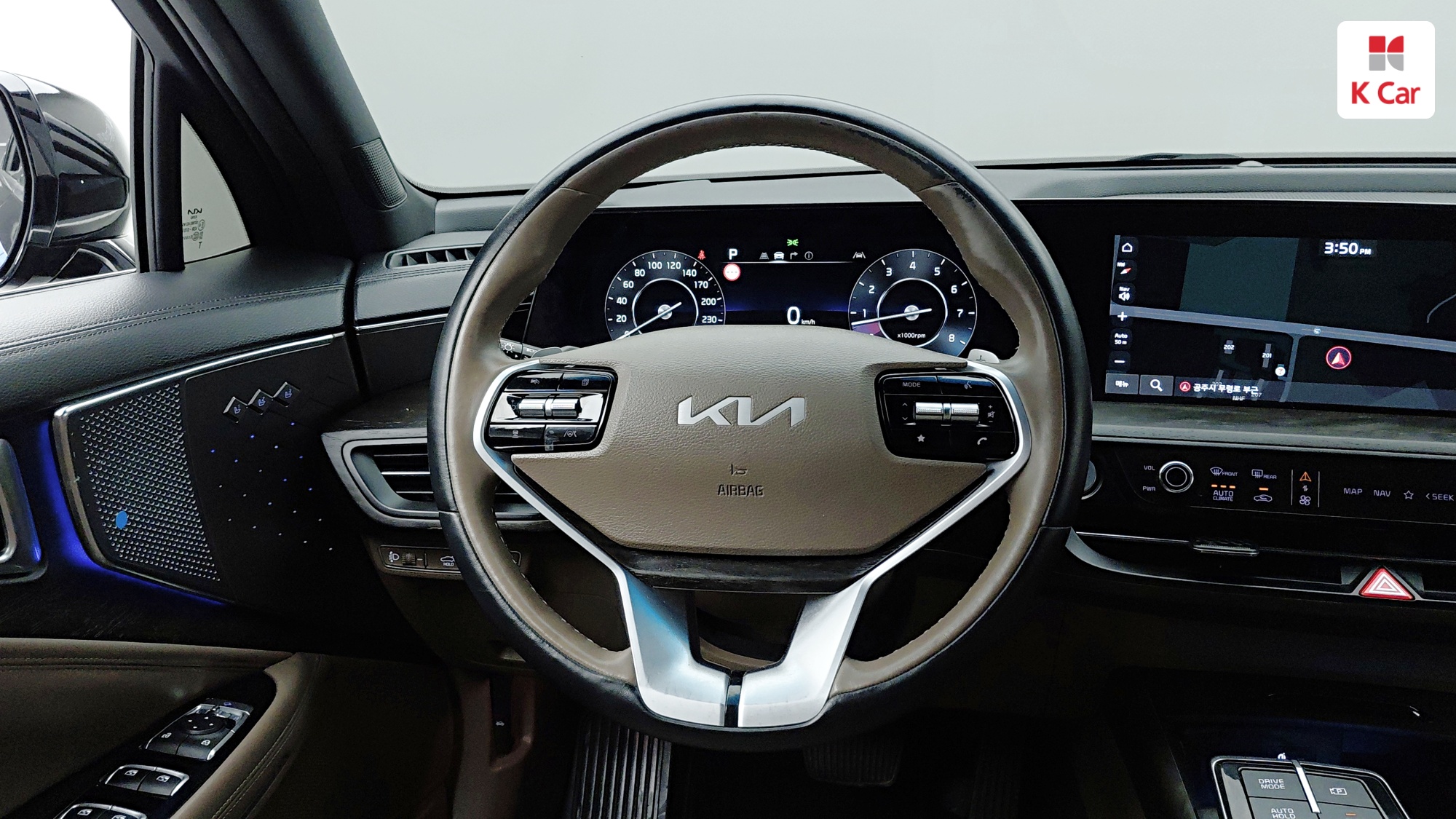 Kia K8 бензин 3.5 2WD, миниатюра 8