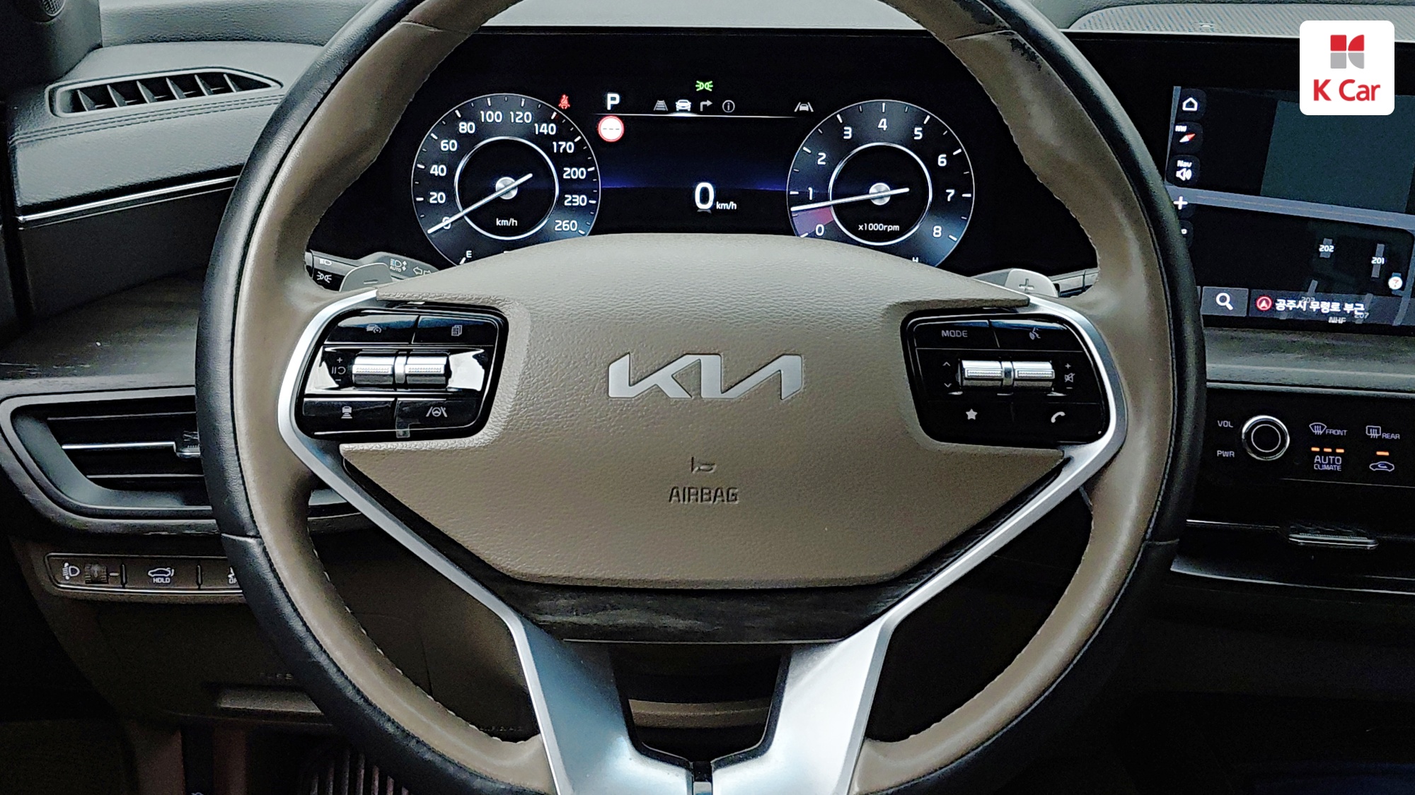 Kia K8 бензин 3.5 2WD, миниатюра 9