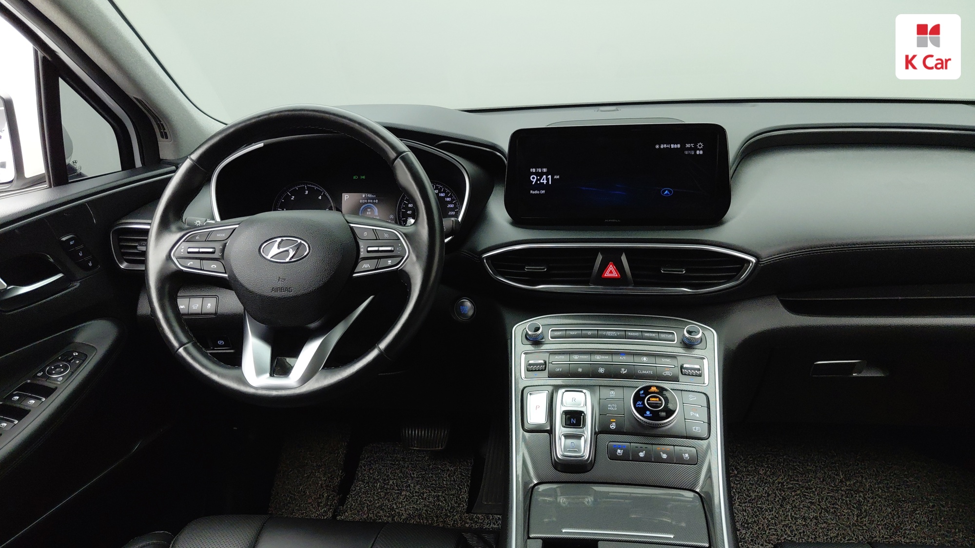 Hyundai Santa FE дизель 2.2 4WD Prestige, миниатюра 20