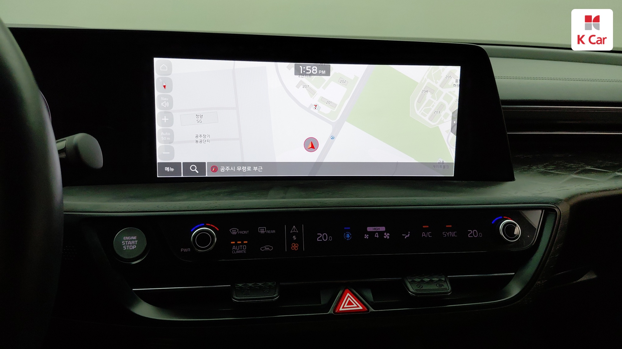 Kia K8 бензин 3.5 2WD Signature, миниатюра 10