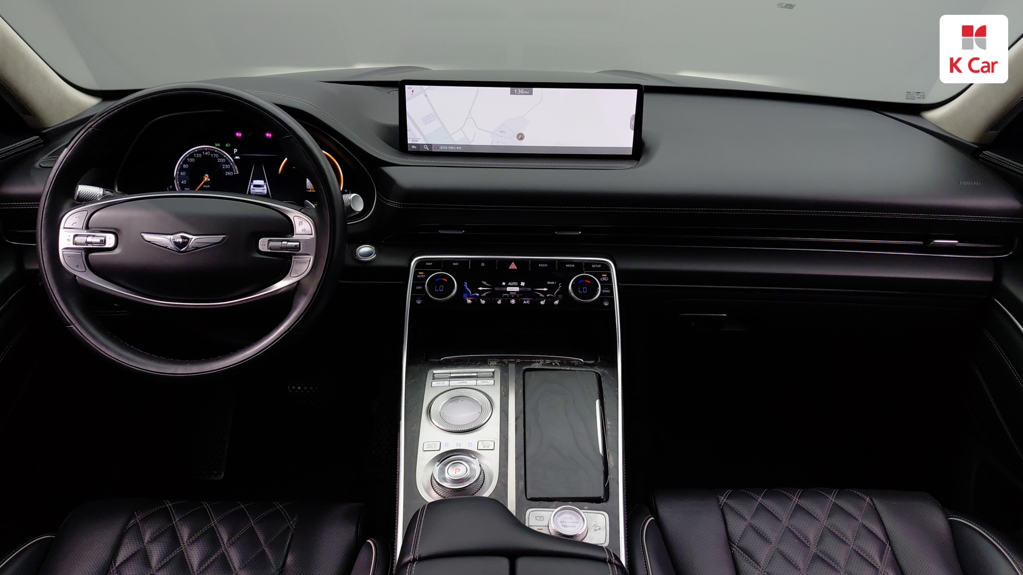 Genesis GV80 дизель 3.0 AWD (5 мест), миниатюра 18