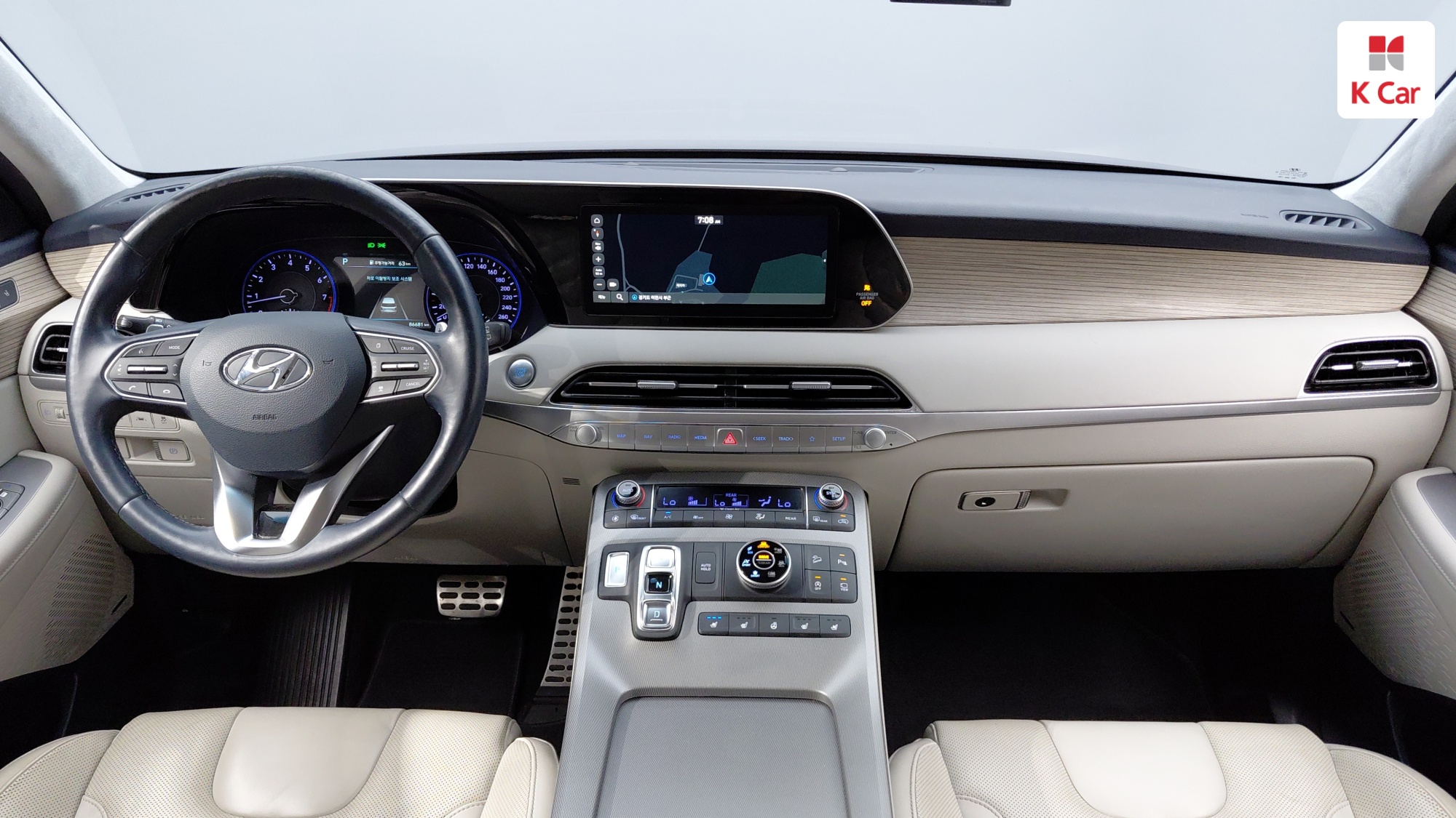 Hyundai Palisade бензин 3.8 4WD Prestige (7 мест), миниатюра 21