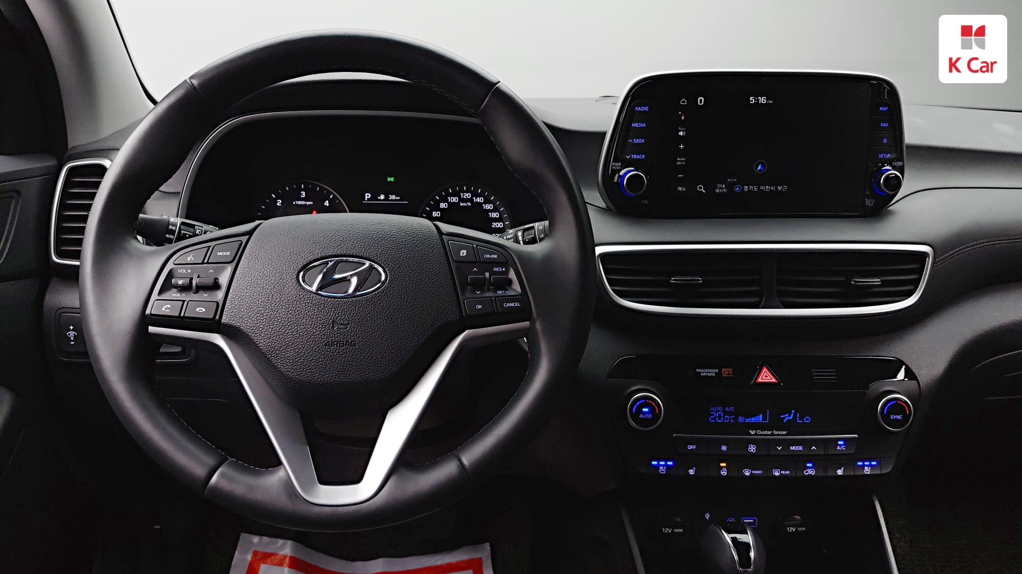 Hyundai TUCSON дизель 2.0 2WD, миниатюра 10
