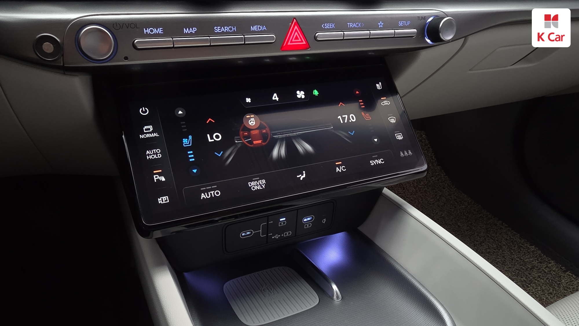 Hyundai Grandeur бензин Turbo 1.6 гибрид, миниатюра 9