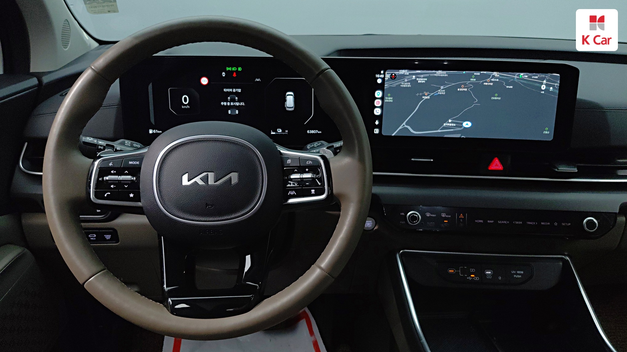 Kia Carnival бензин Turbo 1.6 7 мест, миниатюра 8