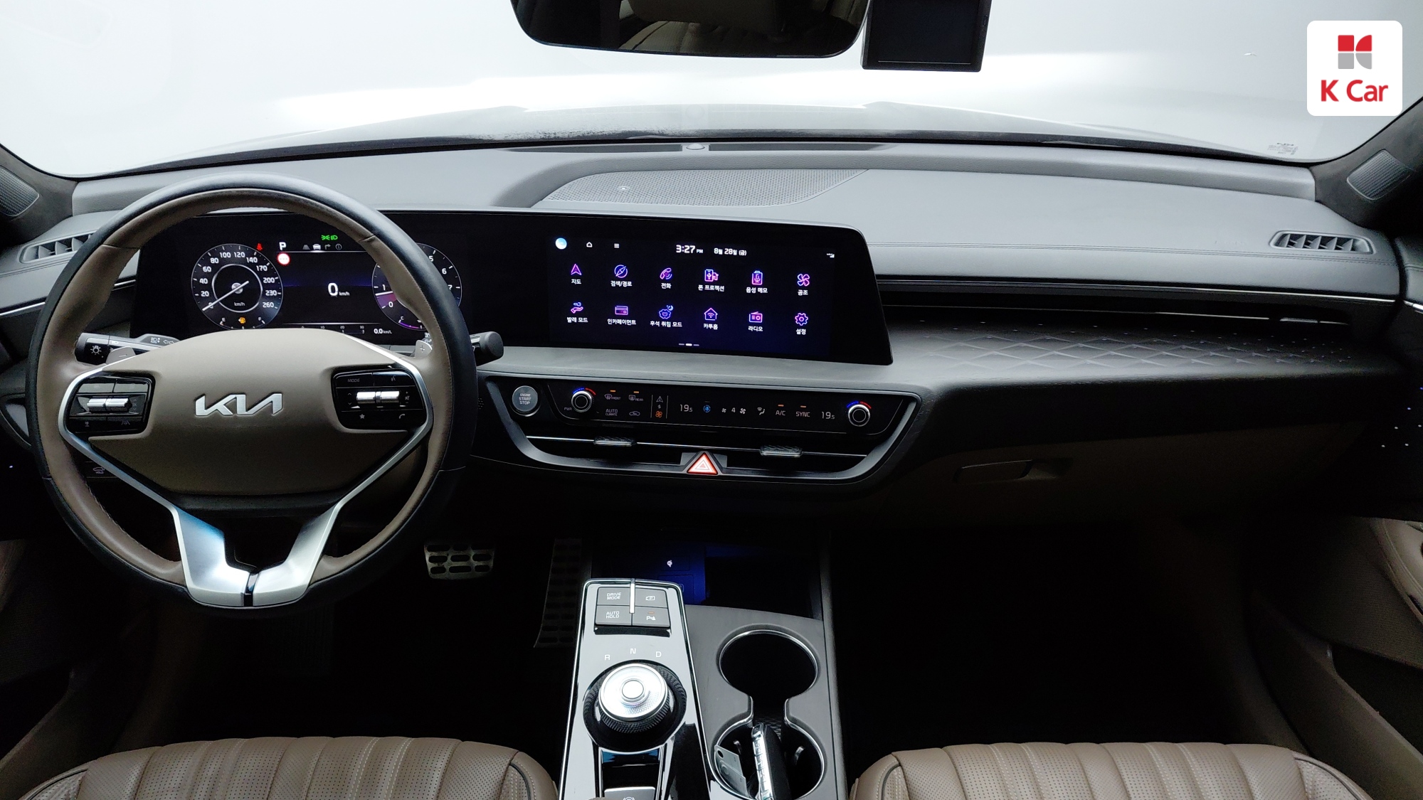 Kia K8 бензин 2.5 Signature, миниатюра 3