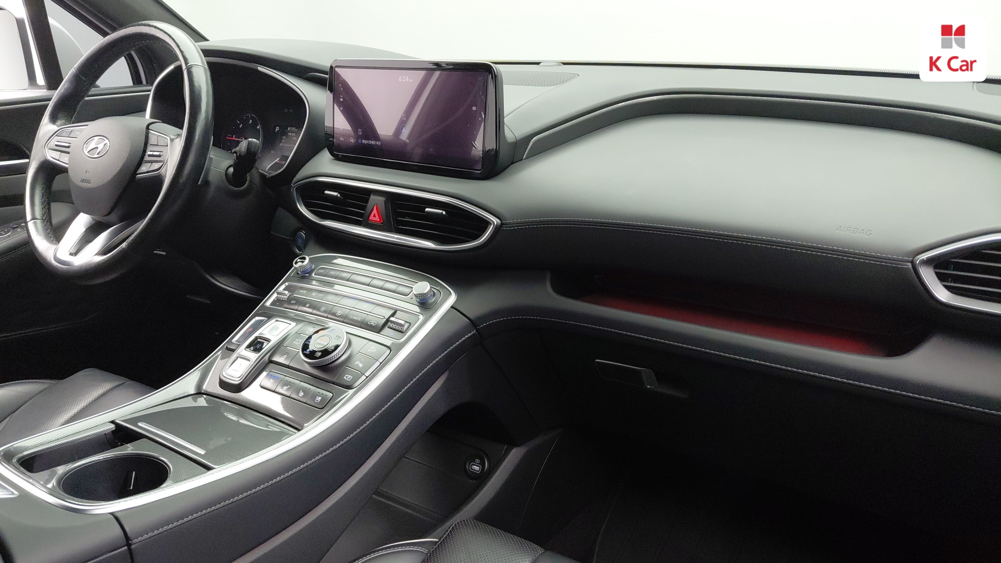 Hyundai Santa FE дизель 2.2 4WD Prestige, миниатюра 7