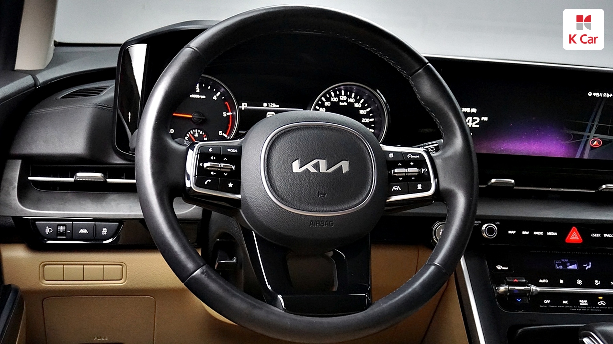 Kia Carnival дизель 2.2 (9 мест) Prestige, миниатюра 16