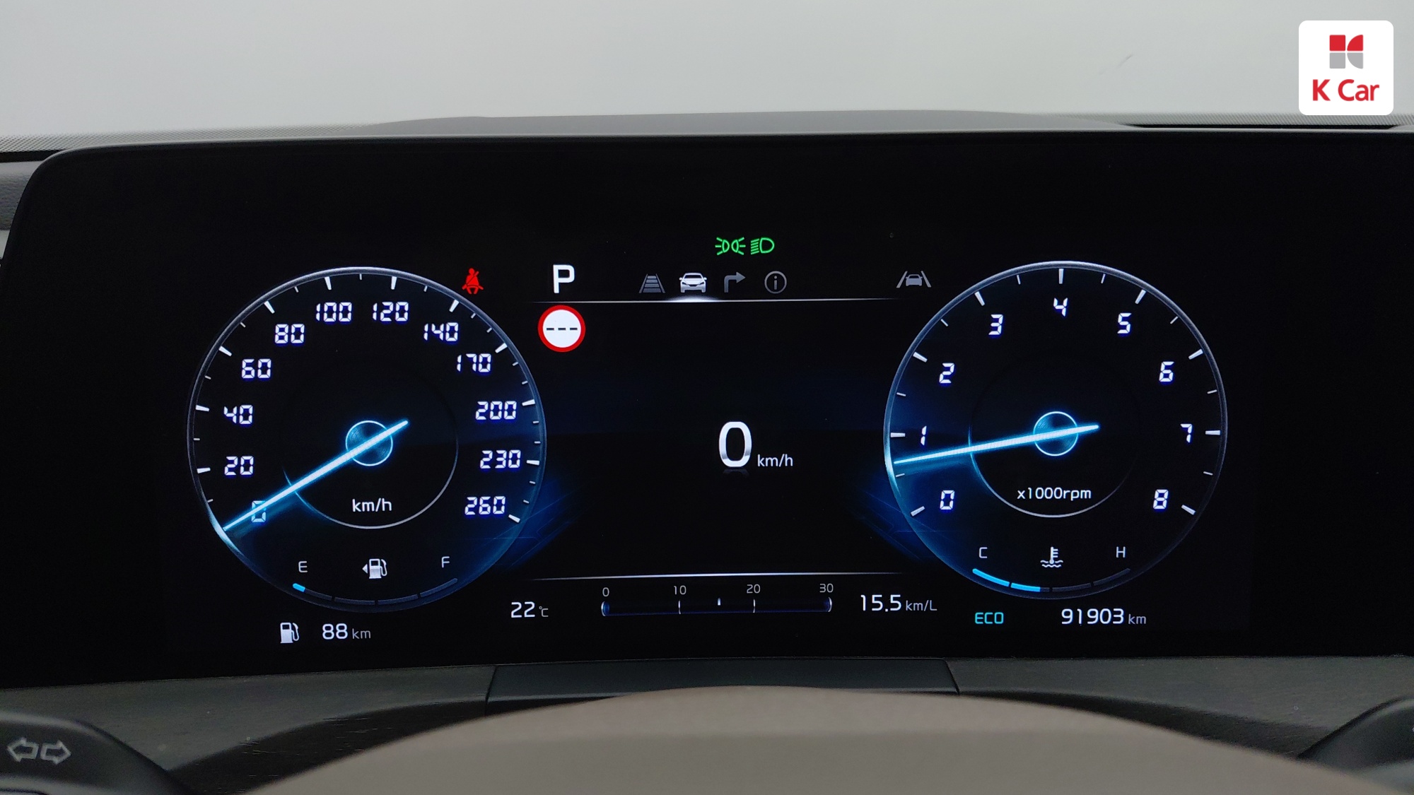 Kia K8 бензин 2.5, миниатюра 3