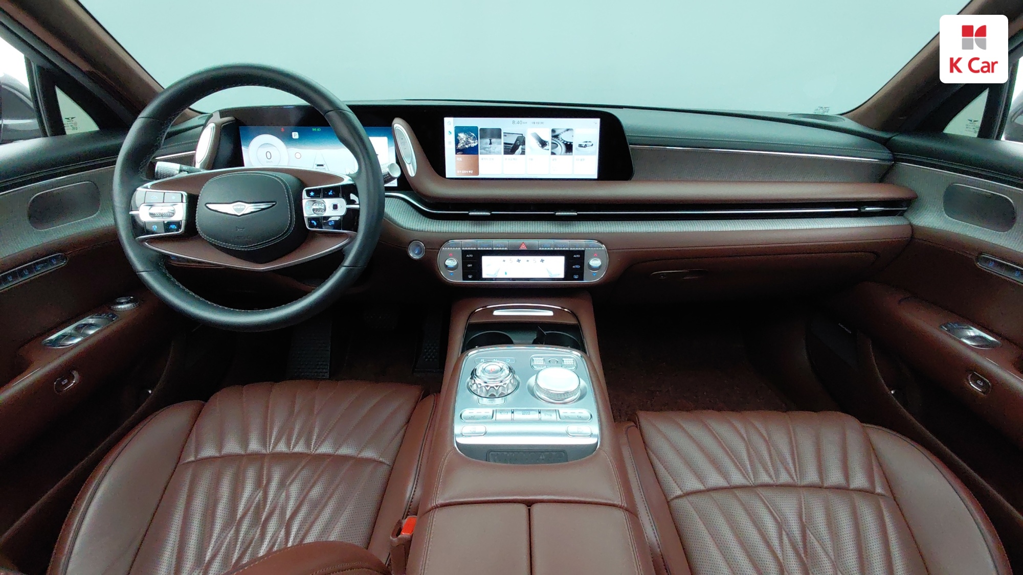 Genesis G90 (RS4) бензин AWD 3.5 Turbo, миниатюра 8