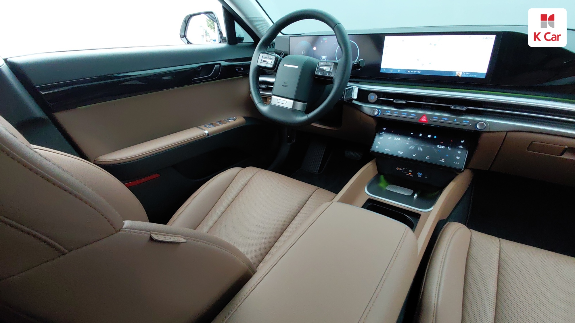 Hyundai Grandeur бензин Turbo 1.6 гибрид, миниатюра 11