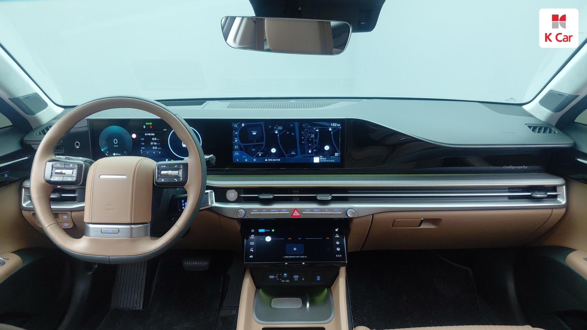Hyundai Grandeur бензин Turbo 1.6 гибрид Calligraphy, миниатюра 5