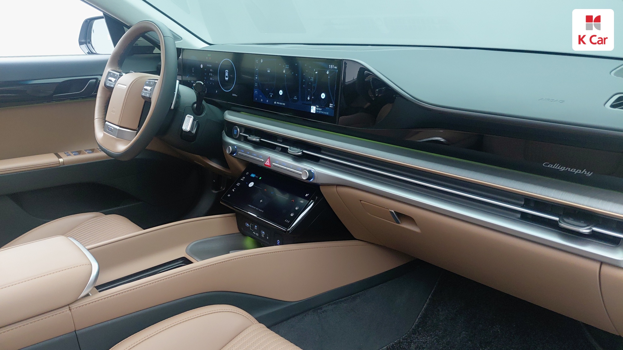 Hyundai Grandeur бензин Turbo 1.6 гибрид Calligraphy, миниатюра 10