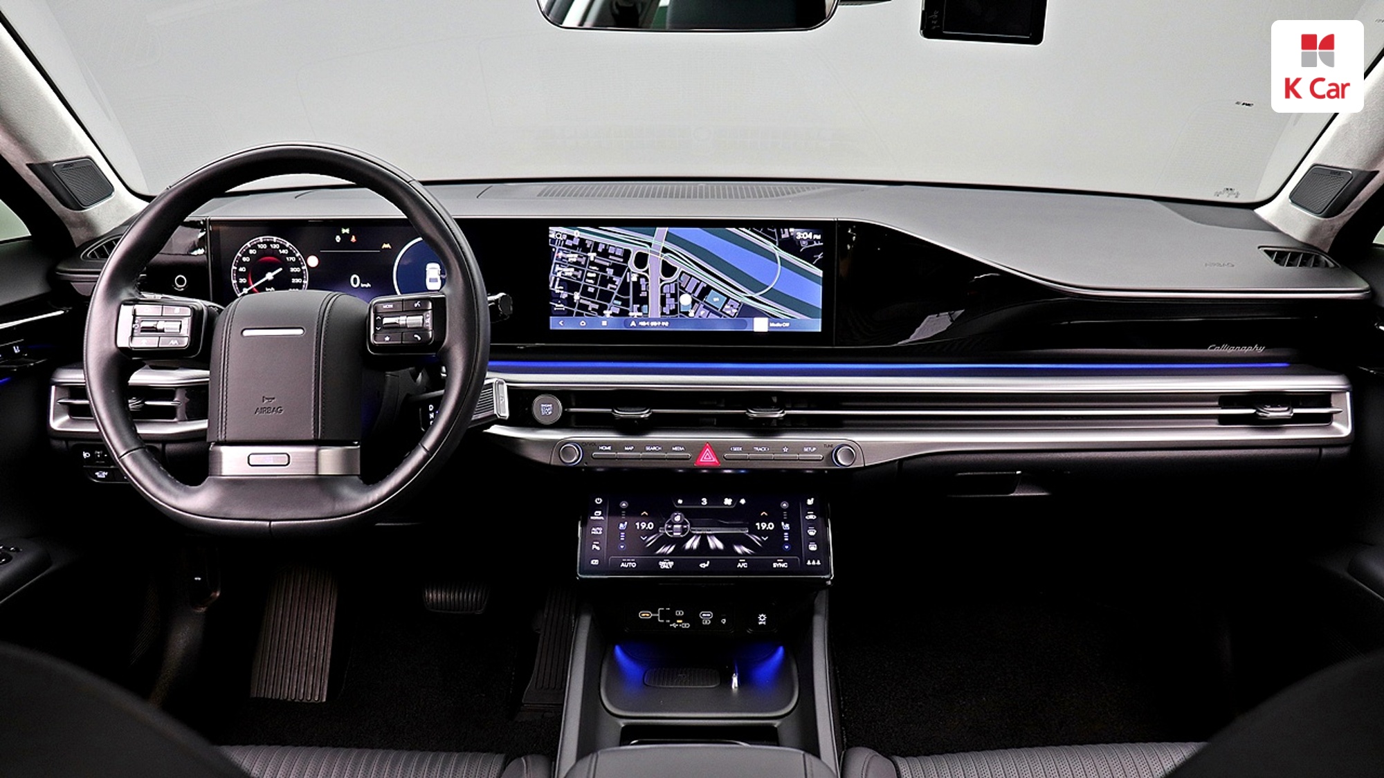 Hyundai Grandeur бензин Turbo 1.6 гибрид Calligraphy, миниатюра 14