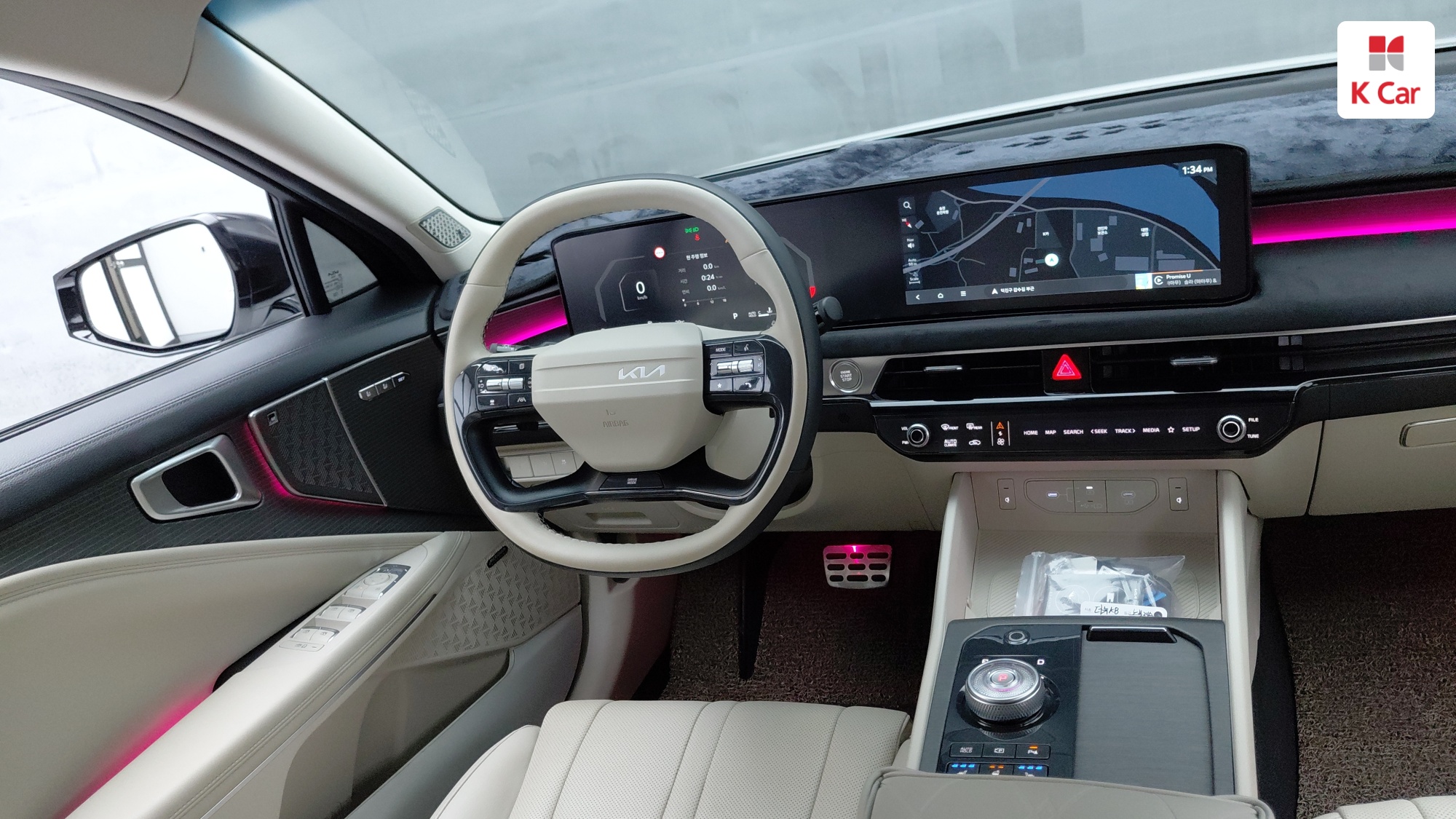 Kia K8 бензин 2.5, миниатюра 6