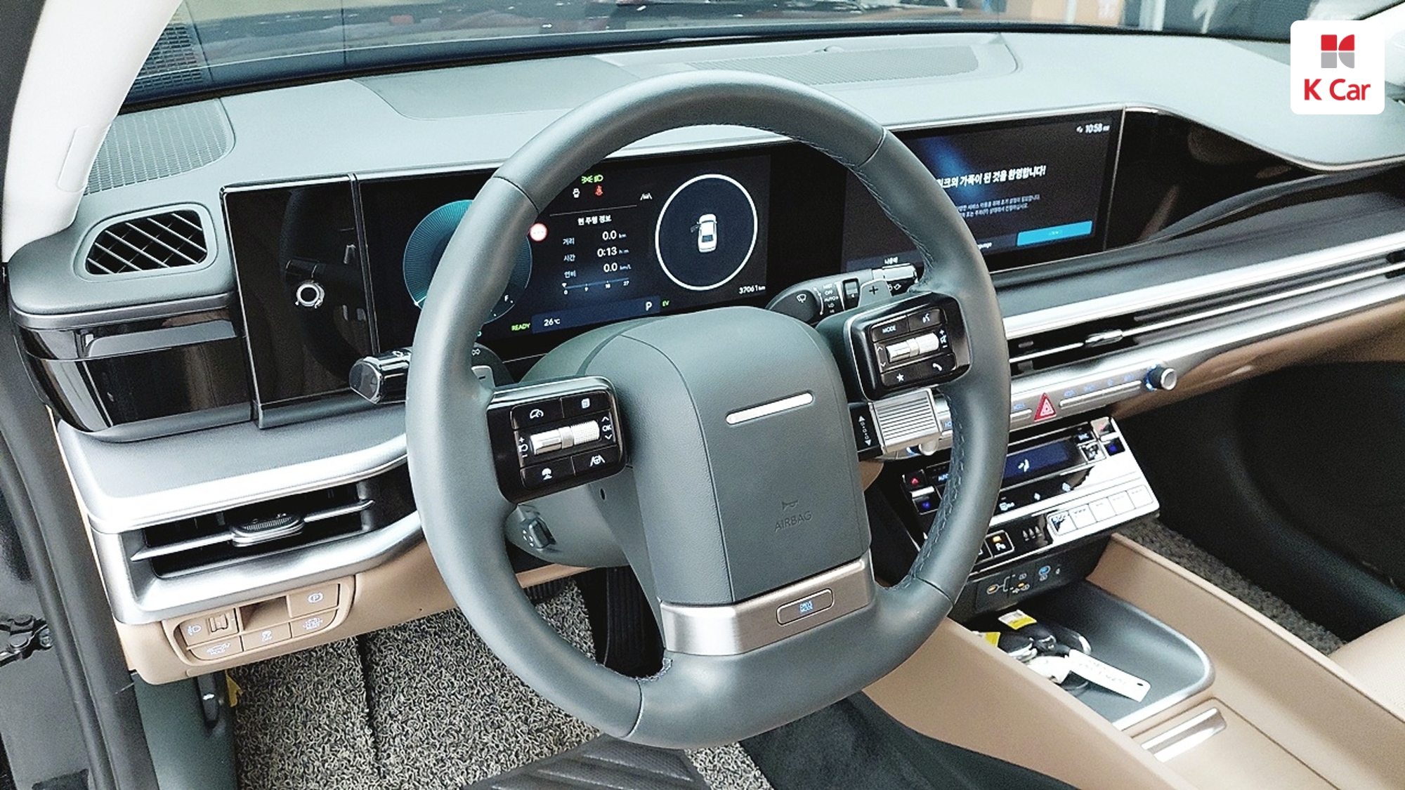 Hyundai Grandeur бензин Turbo 1.6 гибрид, миниатюра 2